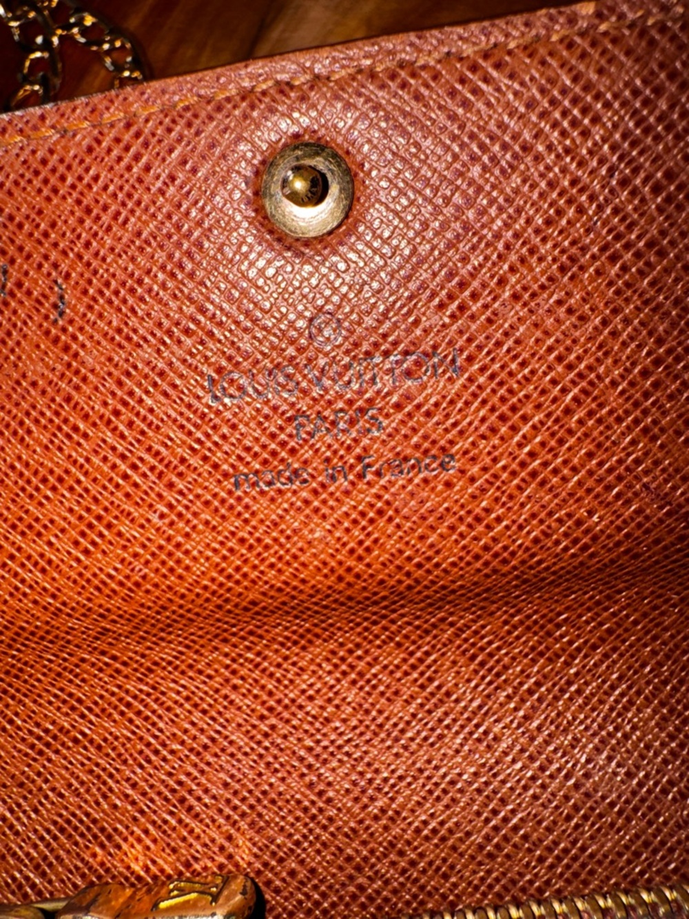 Louis Vuitton vintage Sarah long wallet monogram converted Crossbody 2008 - Picture 11 of 16